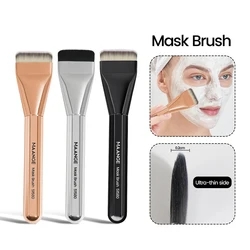 MAANGE 3PCS Ultra Thin Foundation Brush Face Contour Brush Flat Contour Brush Blending Liquid Cream Loose Powder Makeup Brushes