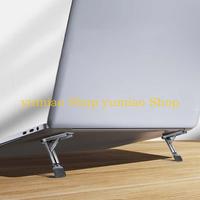 587B Adjustable Laptop Stand for Desk Metal Foldable Laptop Risers Laptop Holder Mount