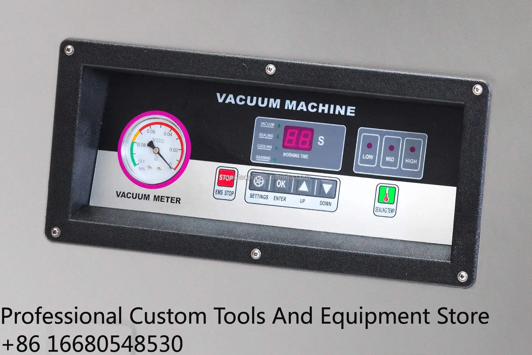 

GHDZ-500 Desktop Commercial Single Room Industrial Sealer Packing Plastic Vacuum Forming Machines for Food