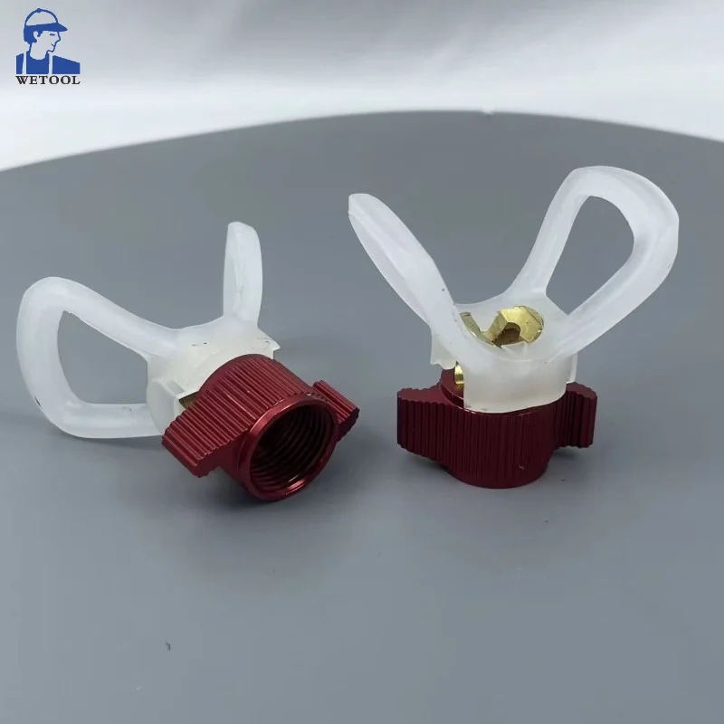 Airless Pintura Pulverizador Guarda Ferramenta Bocal Tip Guard Base Acessórios de Substituição Universal