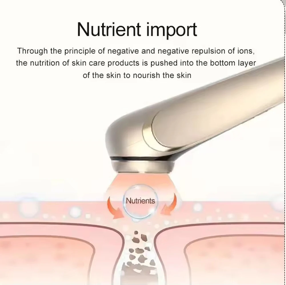 NIEUW Gezicht Schoonheidsverzorgingsapparaten Multifunctionele Foton Huid EMS Massage Rood Blauw Licht Anti Aging Draai Rimpel Verwijderen Huidverzorging