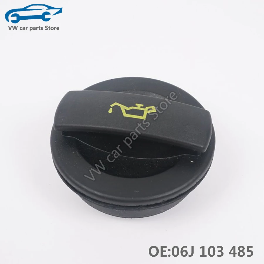 06J103485 New Oil Cap Filler Cover For Tiguan Golf Passat Jetta Skoda Sciricco Touran Audi A4 A5 A6 Q5 EA888 GEN2 06J 103 485