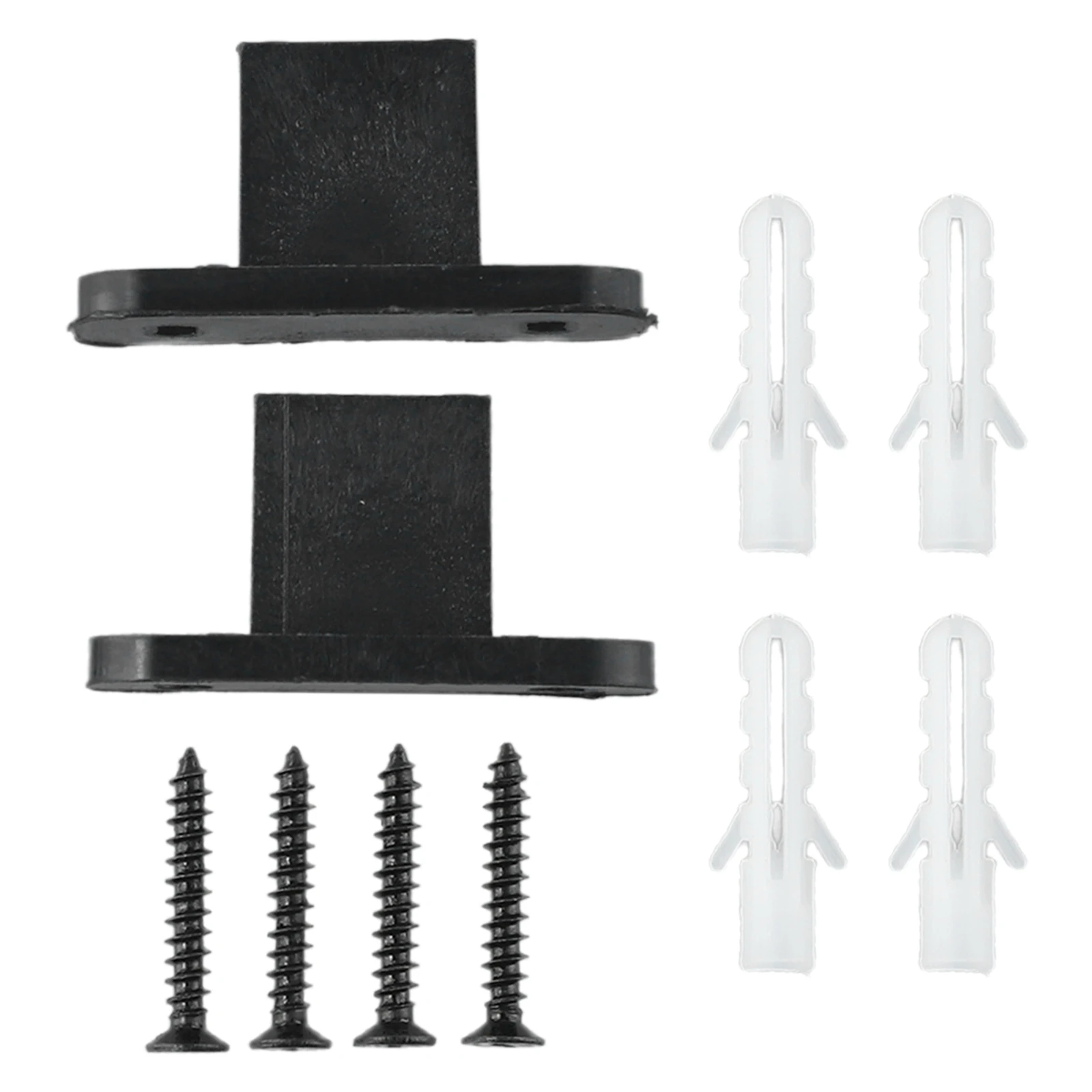 Floor Guide Barn Guide 2X 4.5 X 2 Cm Accessories Adjustable Plastic Replacement 2 Door Floor 2PC 2X，Adjustable