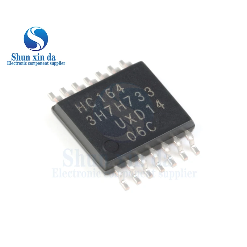 10PCS 74HC164 DIP SOP TSSOP-14 SN74HC164N SN74HC164DR 74HC164D 74HC164PW SMD 8bit Serial-in Parallel-out Shift Register IC