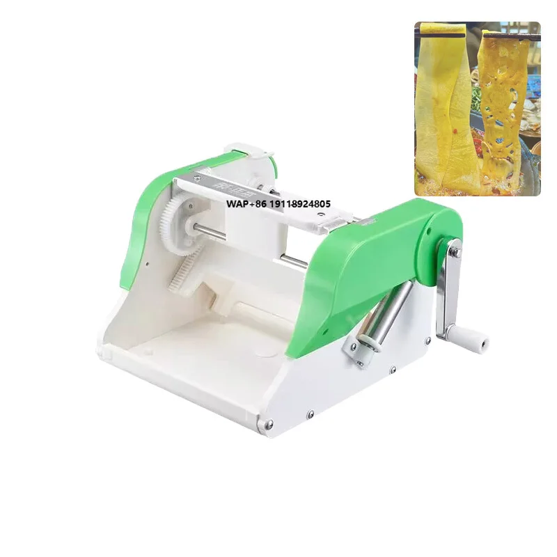 Stainless Steel Blades Best Veggie Spiral Slicer Curly Fry Chopper Cutter Pasta Spaghetti Maker