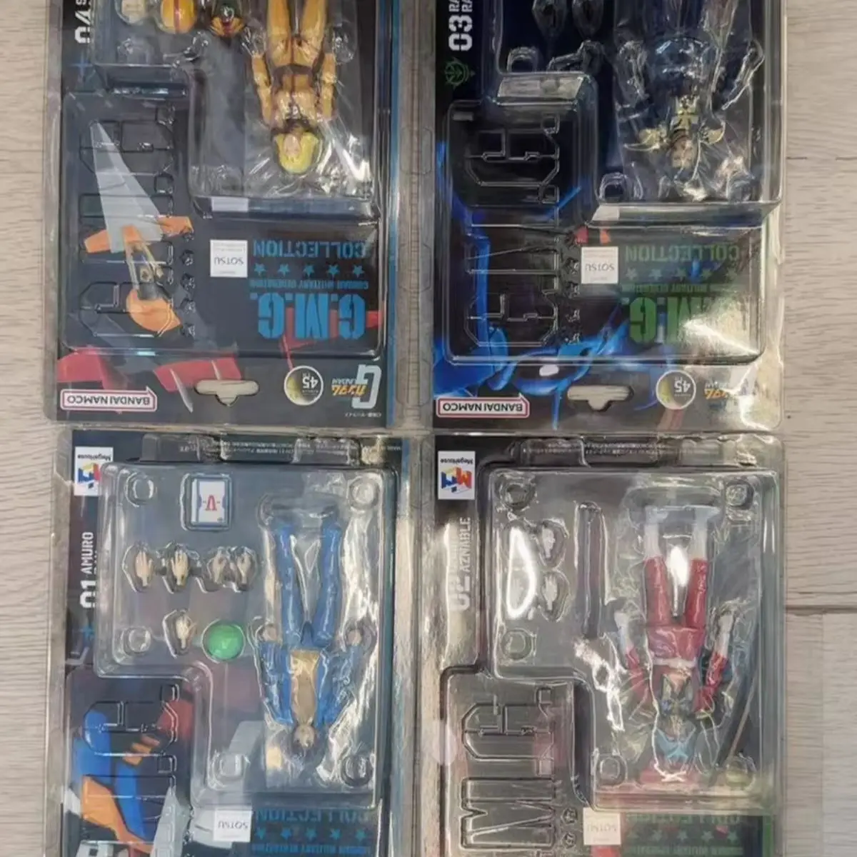 100 Original in Stock MegaHouse G.M.G. Kidou Senshi Gundam Sayla Mass Ramba Ral Char Aznable Amuro Ray Action Figure