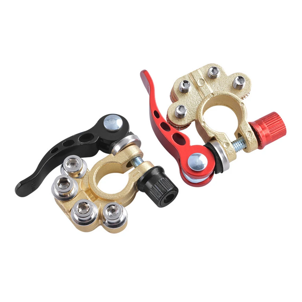 12V Auto Batterij Terminals Koperen Top Post Batterij Terminals Quick Disconnect Auto Batterij Terminal Connectors Auto-onderdelen