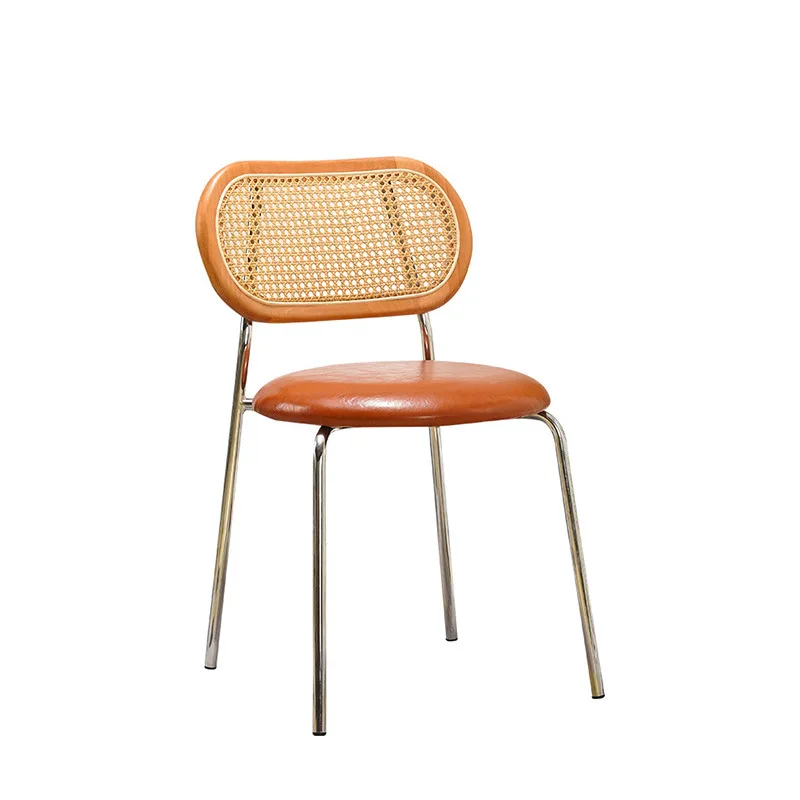 

Скандинавский обеденный стул из ротанга, бытовой светильник, роскошный ins, бытовая маленькая квартира, средневековая кровать из цельного дерева, Интернет-кровать знаменитости и b