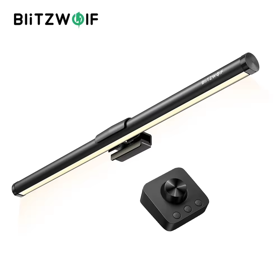  BlitzWolf BW-CML5 Monitor Light Bar Touch / Wireless Remote Dual Control Eye Protection Anti-Glare 300-1000Lux USB Reading Light 