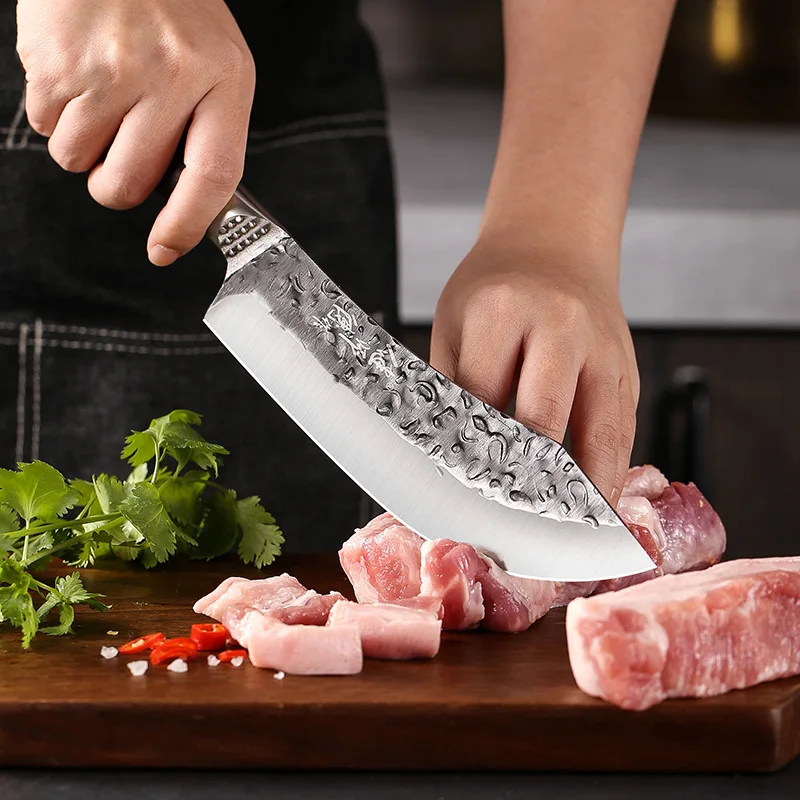 

Профессиональный кованый мясной нож, нож для очистки и обвалки, кухонный нож для нарезки острых ножей для резки мяса и рыбы, кухонные инструменты