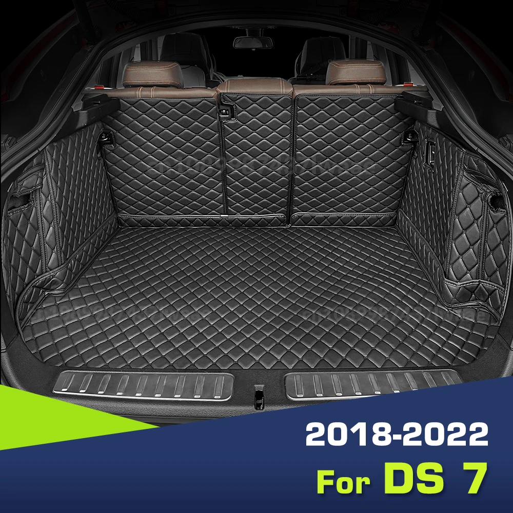 

Auto Full Coverage Trunk Mat For DS 7 2018 2019 2020 2021 2022 Anti-Dirty Car Boot Cover Pad Cargo Liner Interior Accessories