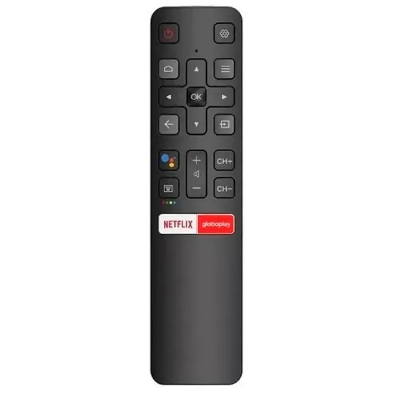 Remote Control Smart TV TCL Android 4K Netflix/Globe Play Le-7410