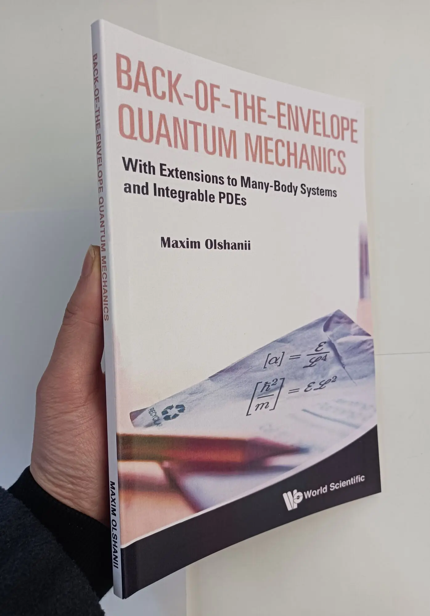 

Back-of-the-Envelope Quantum Mechanics