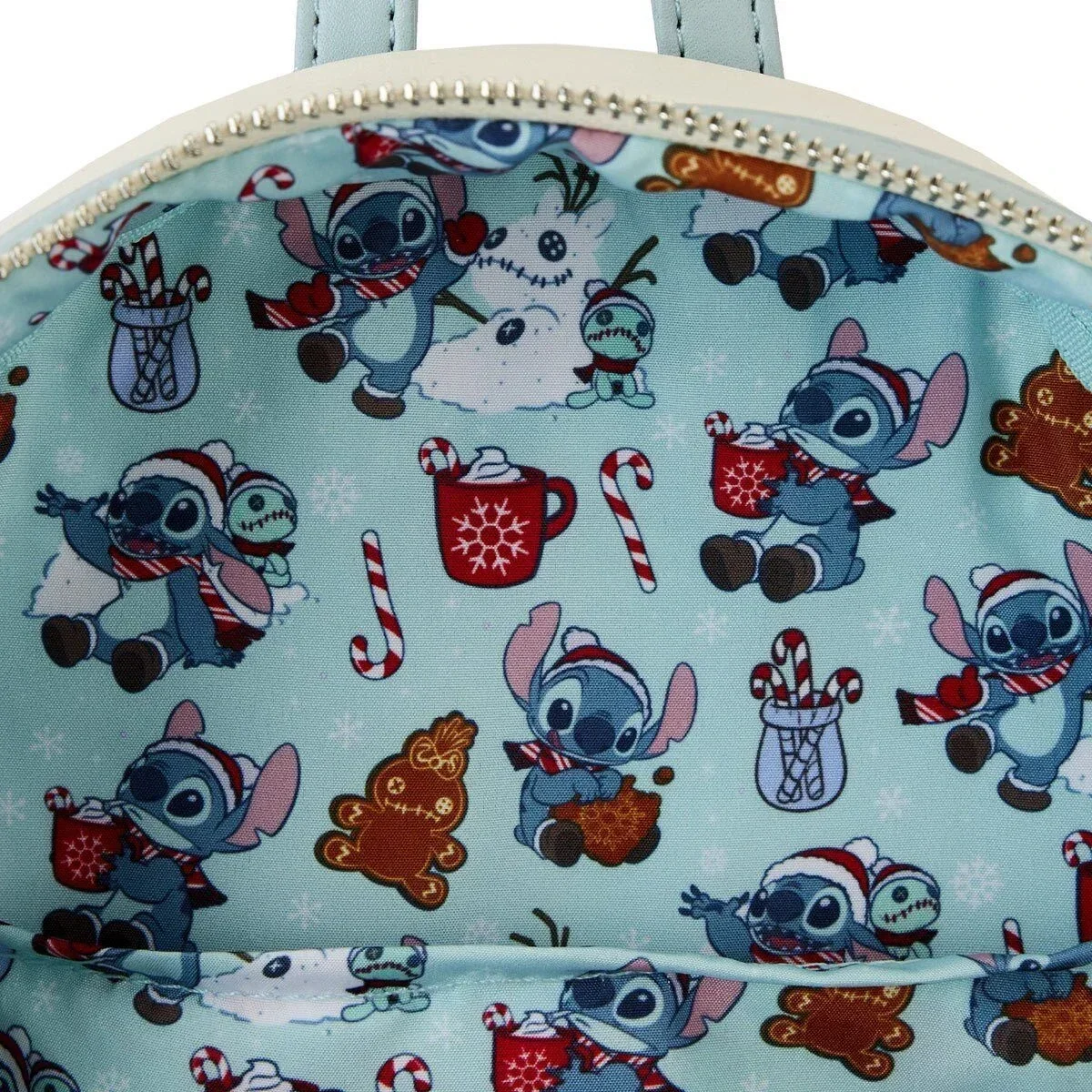 Stitch Holiday Snow Angel brokat Mini podwójny plecak na ramię boże narodzenie Lilo & Stitch torba Cosplay prezent urodzinowy dla niej