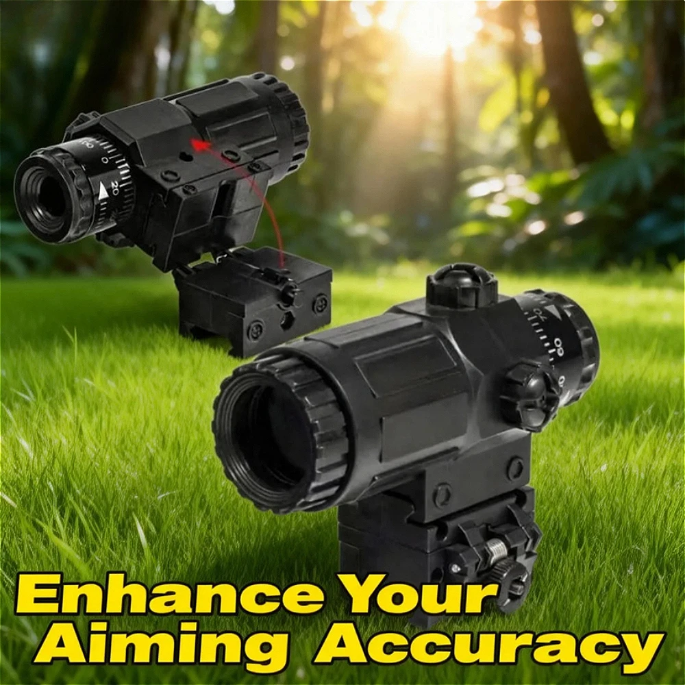 

Боковое поворотное увеличительное зеркало G33G43, подходящее для детских игрушечных пистолетов с рельсами 20-22 мм, декоративные аксессуары.