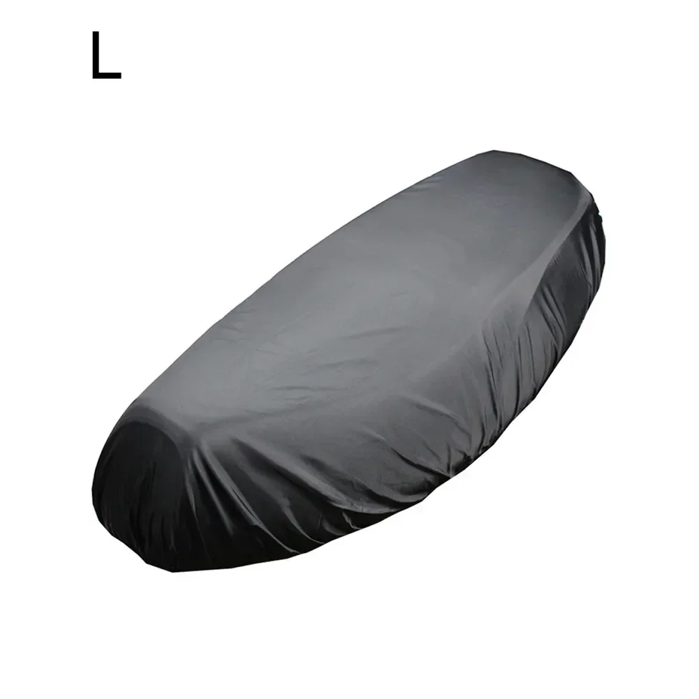 1PCS Motorcycle Rain Seat Cover  Flexible Waterproof Saddle Cover 210D Oxford Cloth With Storage Bag Portable And Handy Parts