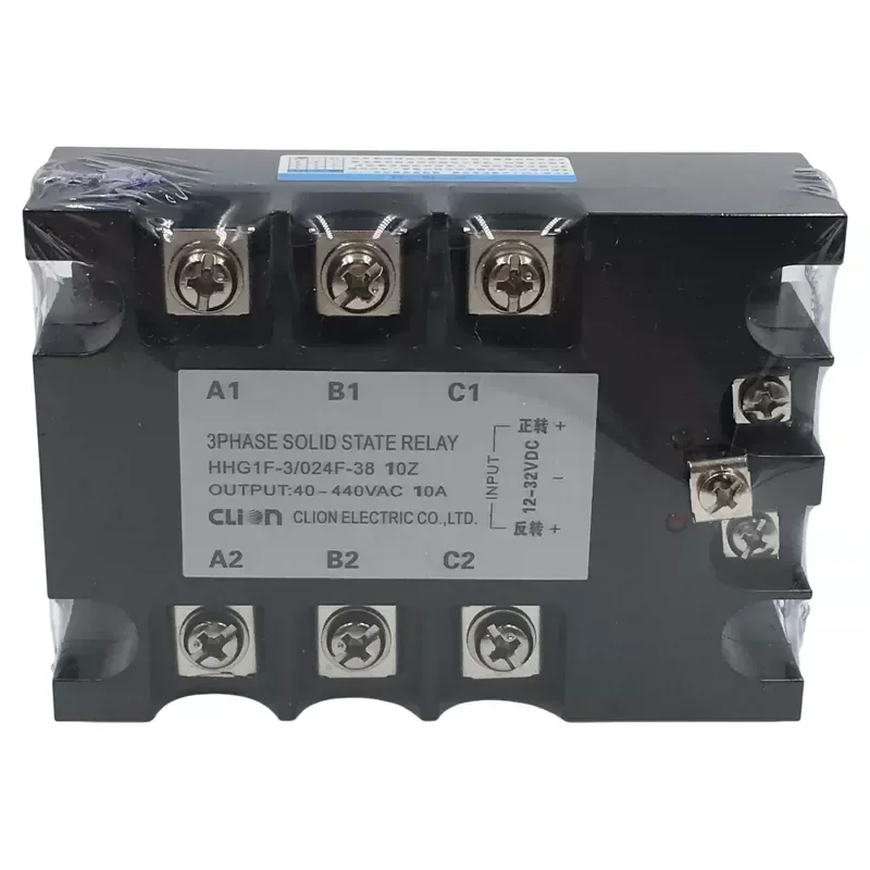 CLion Xinda HHG1F-3/024F-38 10Z Three-phase forward and reverse AC solid state relay 12-32VDC