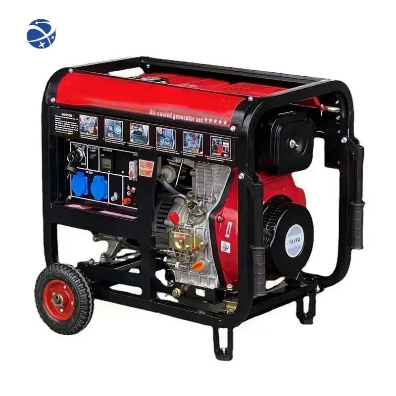 YUNYI LETON POWER home use back up 3kW diesel generator open type diesel generator set electric power generation standby generad