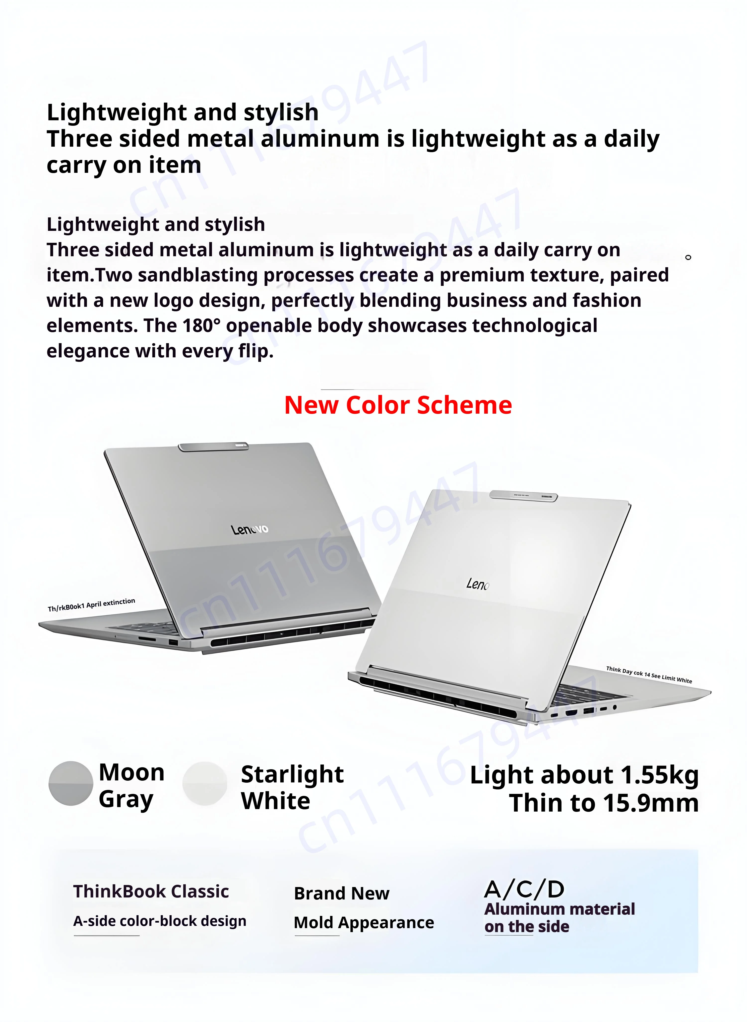 LENOVO ThinkBook 14+ 2026 Intel Core Ultra X7 358H 32GB LPCAMM2 1TB Intel Arc B390 14.5-inch 3K IPS Screen Win11Pro Notebook PC