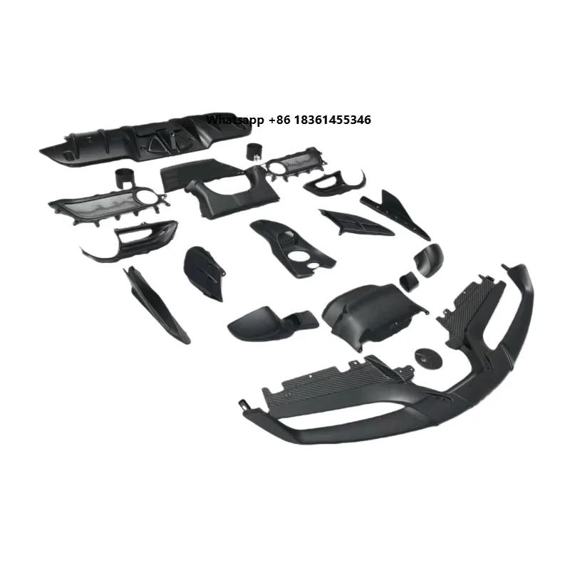 

For 488 GTB GTS Upgrade Capristo Style High-temperature Dry Carbon Fiber Small Surround Body Kit