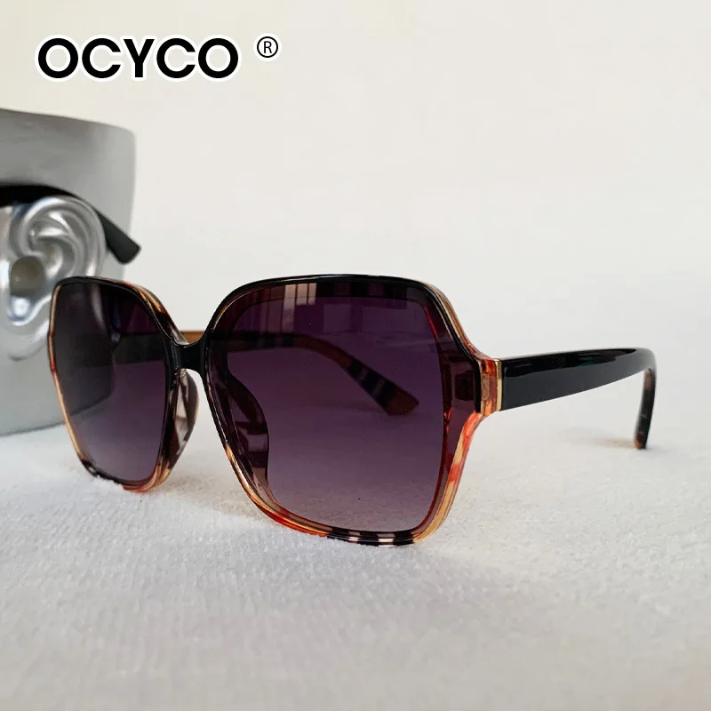 Vintage Großrahmige Quadratische Sonnenbrille für Männer und Frauen Luxusmarke Punk Sonnenbrillen UV400 Fahrbrillen Mode Outdoor-Brillen – Detail 12