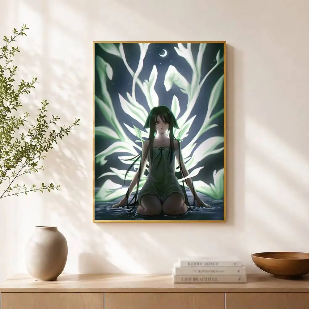 Saya No Uta Song of Saya Poster High Quality Dorm Living Room Aesthetic Wall Decoration Painting Stickers Gift