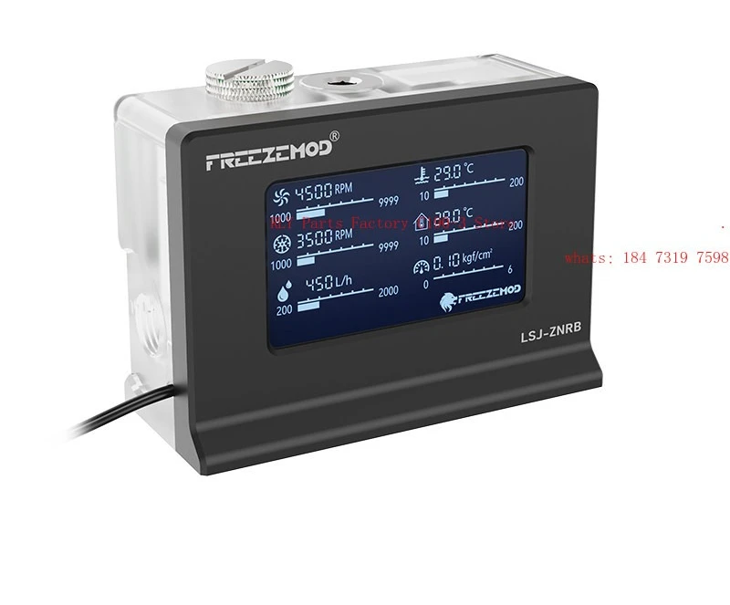 

Intelligent Water Cooling System Monitor 2020 LSJ-ZNRB Temperature Flow Rate Pneumatic Water Pump PWM