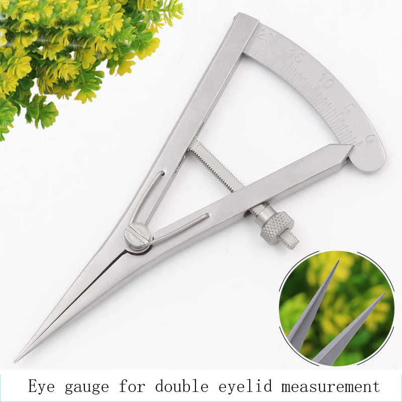 Ophthalmic plastic instruments tools eye measuring gauges