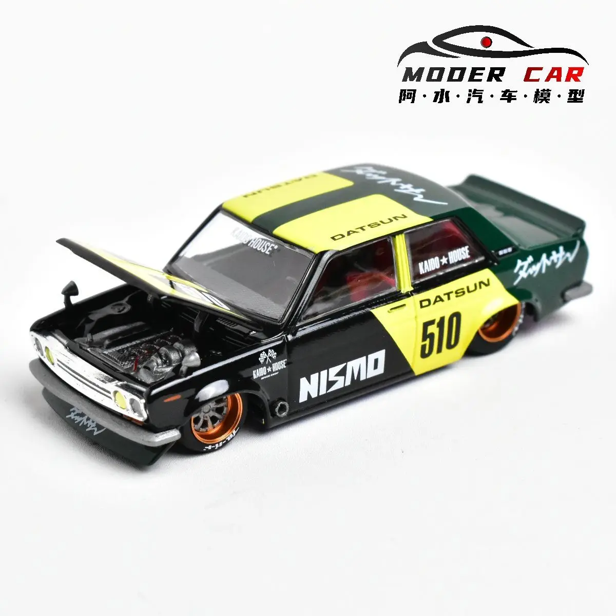 Kaido House + MINIGT Datsun Street 510 Racing V2 131 Diecast Model Car