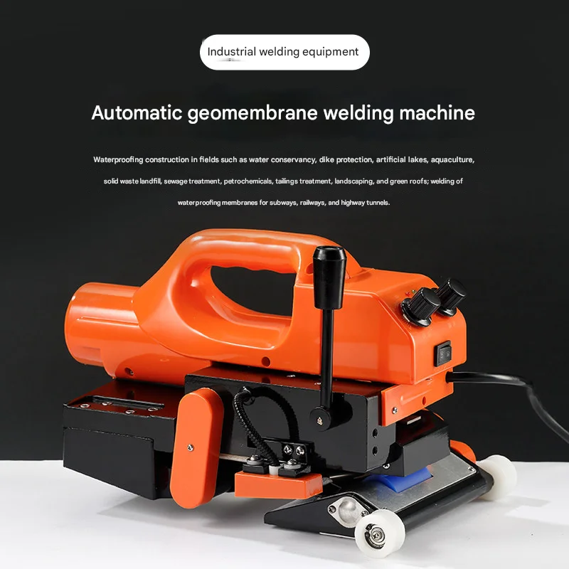 Multi Functional Automatic Wedge Welder For HDPE PVC LDPE Membrane Seaming Tunnel Waterproof Board Pond Liner Welding Machine