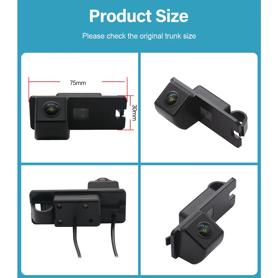 Dynamic Trajectory HD 1080P Reverse Parking Camera For Chevrolet Sail Holden Commodore VR/VS VE SV6 VZ FIAT 500 Night Vision Car