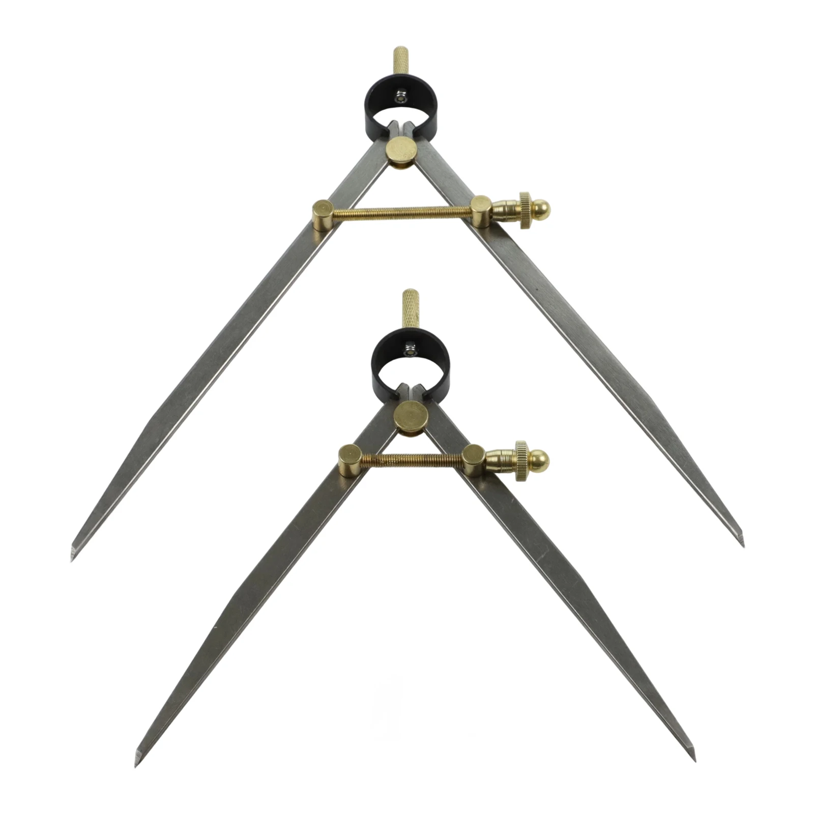 

Leather Creaser Adjustable Wing Divider Rust Resistant User-Friendly Design Accurate Marking Adjustable Metal Calipers Set