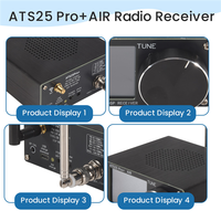 【HOT】ATS25 Pro+ AIR Full Band Radio Receiver FM SW SSB MW LW AIR SDR Aviation Band Receiver Supports Bluetooth WIFI