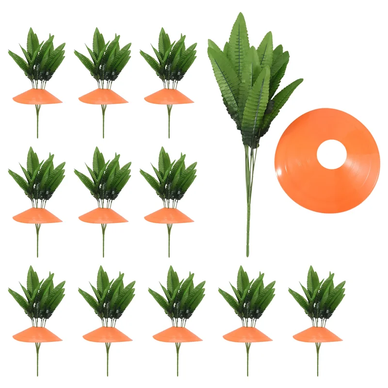 

AS94-12PCS Easter Carrot Garden Stake Carrot Decorative, Carrots Yard Decor, Yard Sign Carrot Decorative Yard Stake Easy Install