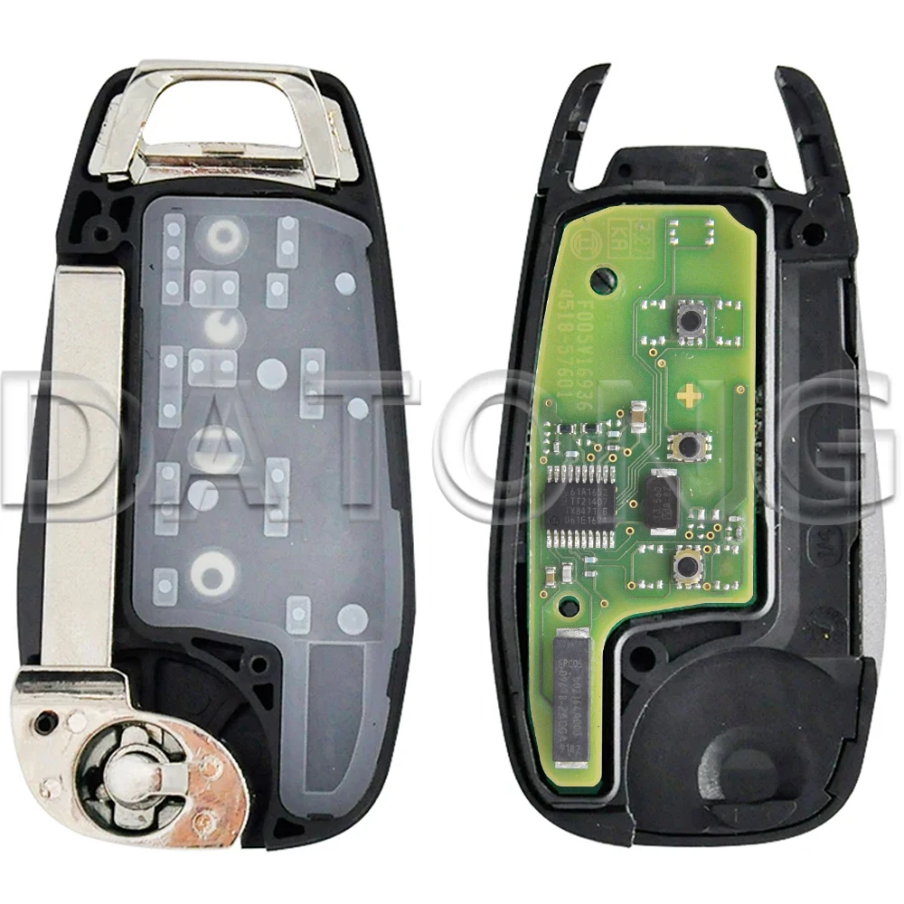 Llave remota de coche Datong World para Chevrolet Cruz Onix Tracker Colorado RS XL7 XL8 Trailblazer ID46Chip 433MHz Control PCB Original