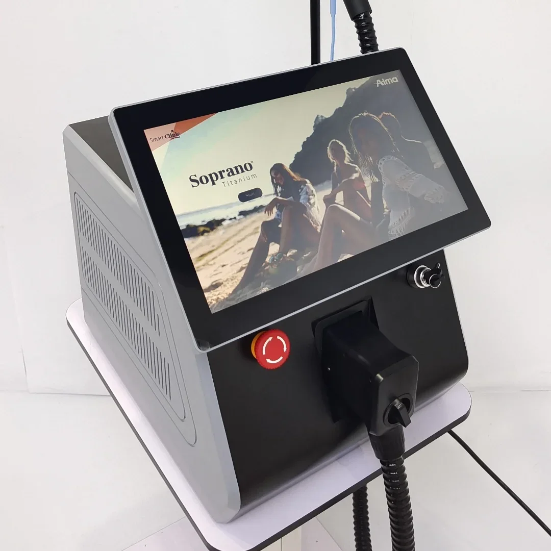 

Профессиональный диодный лазерный аппарат для удаления волос с 4 регулируемыми длинами волн 755нм/808нм/940нм/1064нм, сертифицированный CE, эпилятор