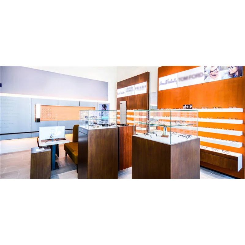 （customized）Customized Sale Price Optical Store Interior Display Furniture Shop and Showroom