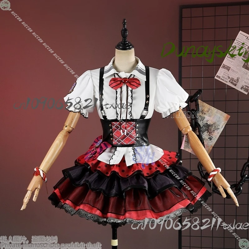 Shop1104345165 Store Lovelive play ماكي نيشيكينو تومي بيبي جروب كاواي أيدول كعكة حمراء نمط متقلب كعكة لوليتا الهالوين