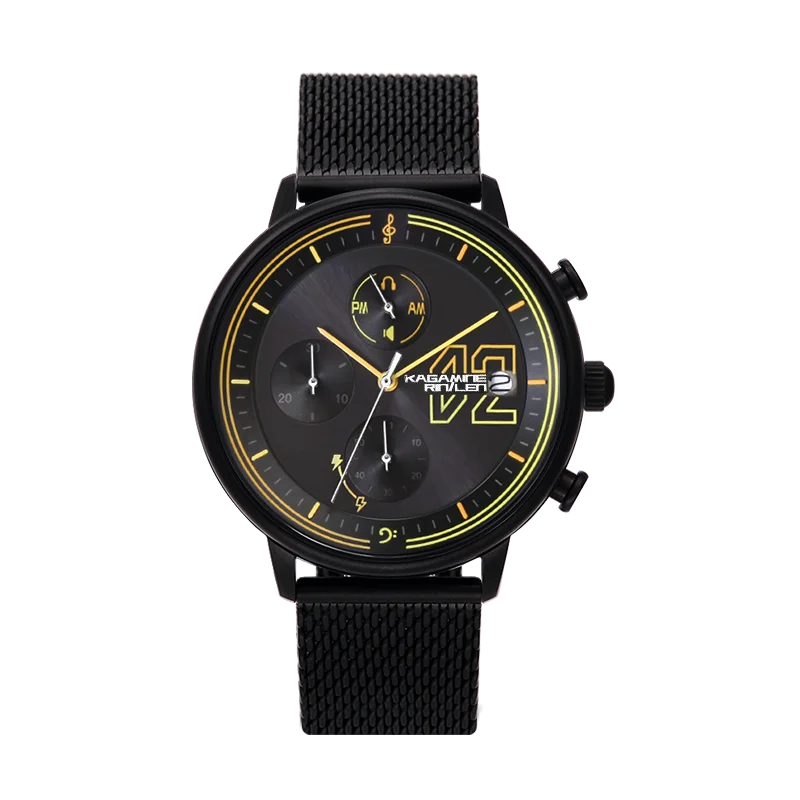 جرس مرآة ذو علامة تجارية مشتركة من Lucky Stone Even Watch V Home Student Vocaloid Optical Drive ساعات كوارتز #5