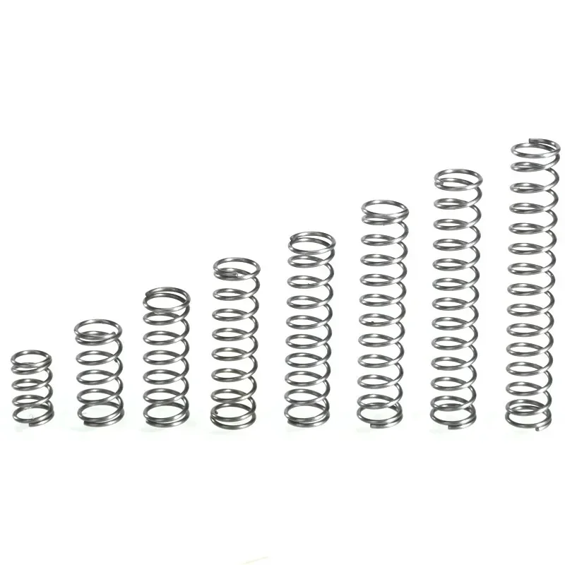 10pc Mini Spring Compression 1.0mm 304 A2 Stainless Steel Small Micro  Wire Diameter  Outer  10mm L=50mm