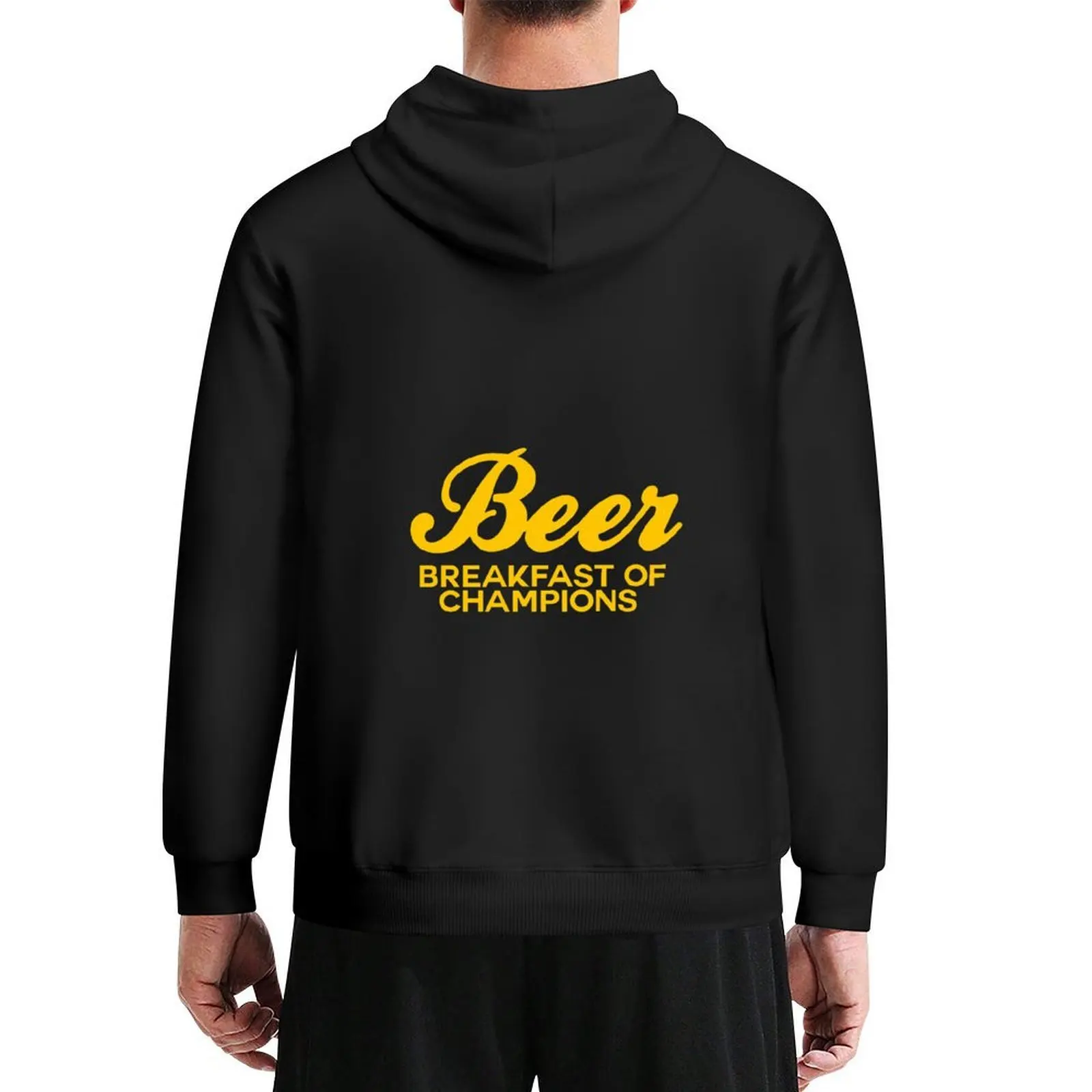 

Beer Breakfast of Champions vintage inspired Funny Hoodie mens designer clothes autumn new products tracksuit men