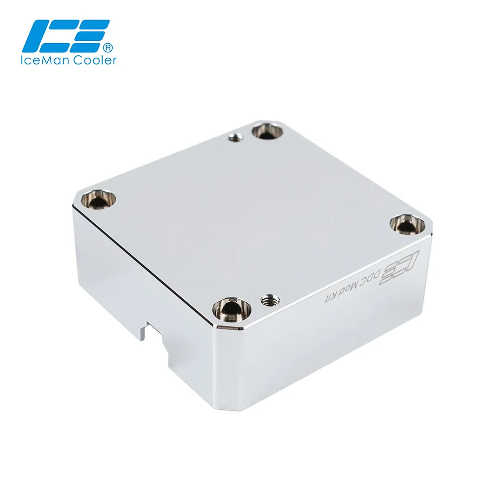 IceManCooler DDC pompy zestaw z modem, DDC remont mosiądz pancerz galwanicznie wody chłodzenie poniżej miedzi pokrywa ICE-DDC-B