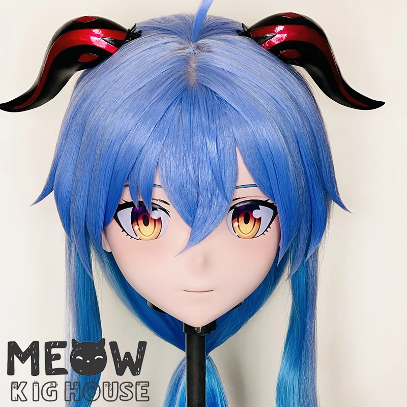 

(MEO422) Настроить ручной работы на всю голову, запираемый кроссдресс, мужской и женский, японский мультфильм, аниме, игровой персонаж, маска кигуруми