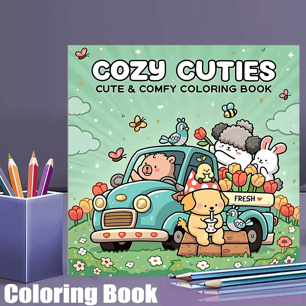 

28 страниц: Раскраска для взрослых «Уютные малютки» | Раскраска, принадлежности для рисования на Рождество и День Благодарения