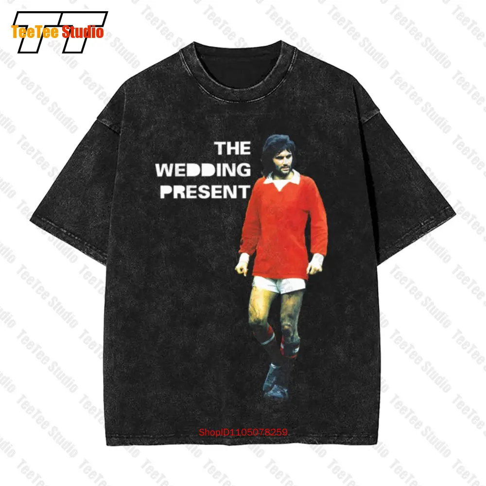 

Свадебный подарок George Best Band Stone Roses Smiths Tour Винтажная футболка большого размера OFGB