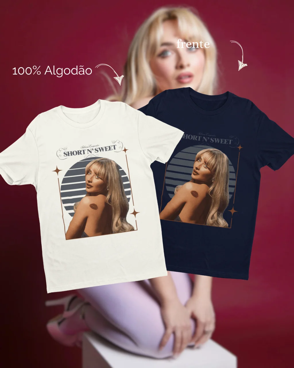 الأمريكية البوب المغني تي شيرت المرأة المتضخم Y2k سابرينا نجار الجرافيك الهيب هوب شارع العليا الذكور الإناث الملابس لينة تي شيرت