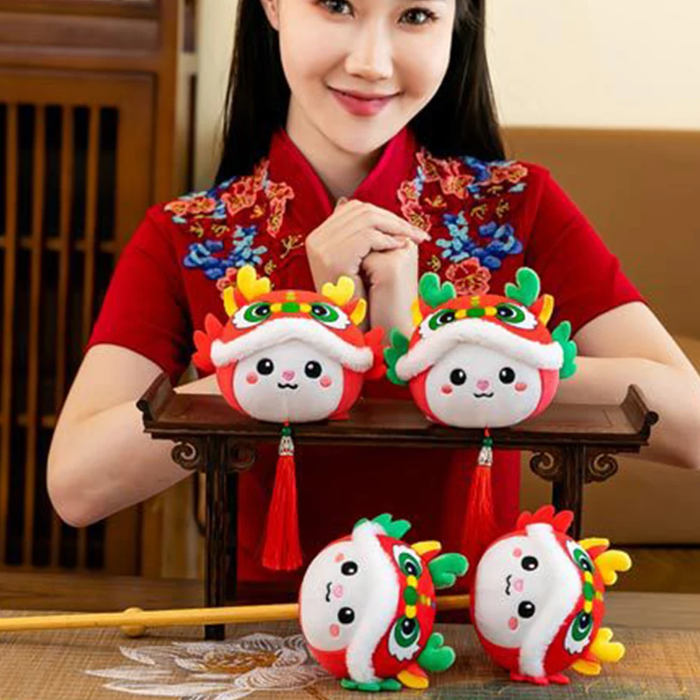 

1pc Leaping Massage Hammer Scratcher Chinese New Year Lucky Gift Portable Soft Handheld for Women