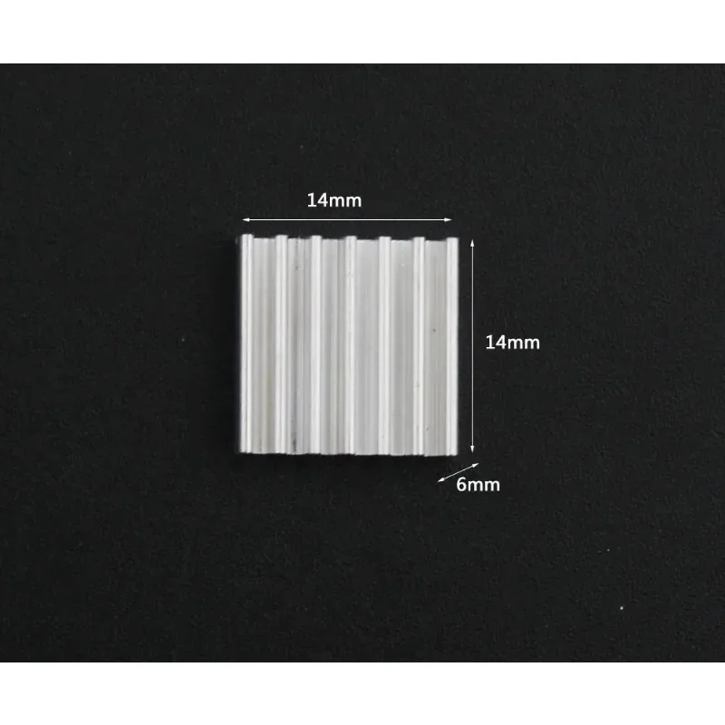 50pcs Extruded Aluminum Heatsink 14x14x6mm for Chip VGA RAM LED IC Electronic Radiator Cooler Cooling view 6