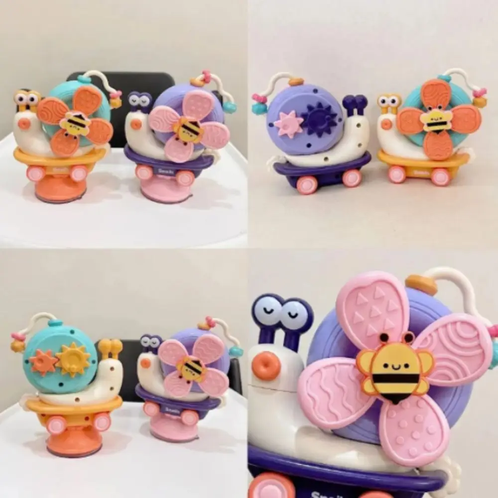 Ventosa de diseño desmontable, Spinner de Caracol, características de rotación, diseño creativo, ventosas de desarrollo sensorial para coche