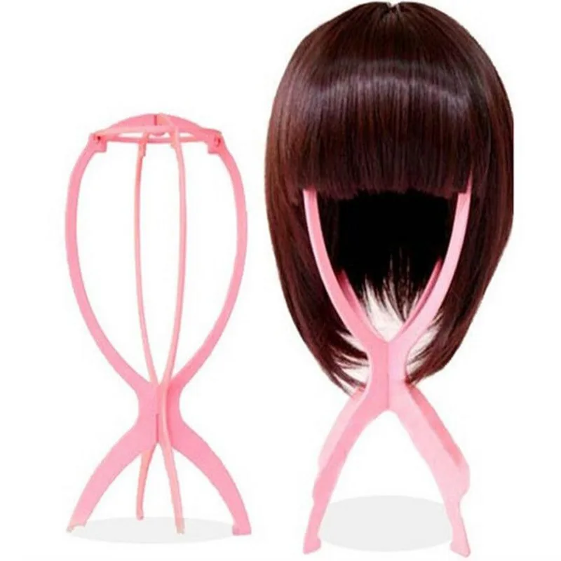 

2 Pcs Plastic Wig Stands, Wig Display Stand, Hat Stand, Easy To Assemble And Detachable, 4 Colors